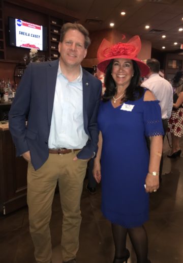 Lorie Ball with Governor Chris Sununu